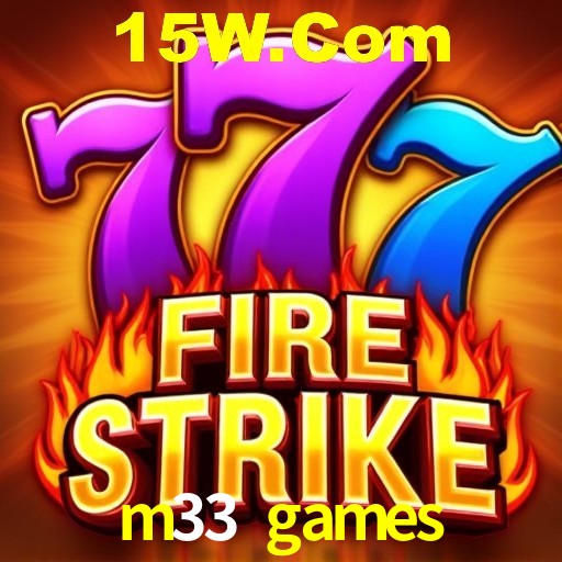 Interface do App m33 games